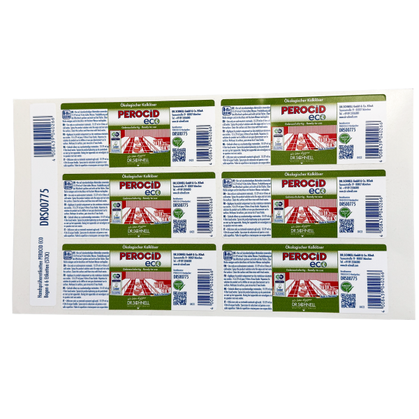 Handsprüher Etiketten