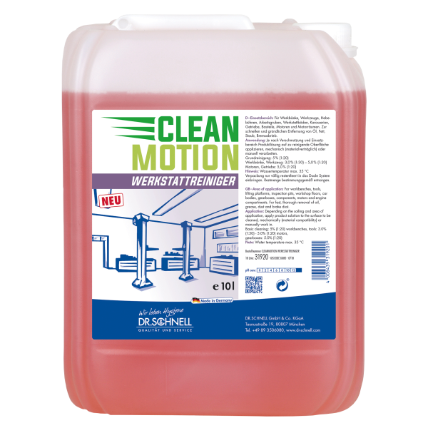CLEANMOTION WERKSTATTREINIGER
